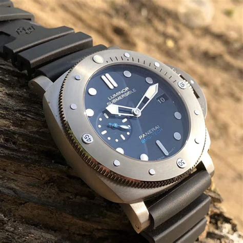 japanese 44mm replica panerai submersible watch